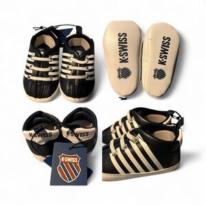 K-Swiss Kids' Navy and White Sneakers